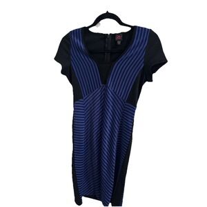 2B Bebe Medium Dress Purple & Black Bodycon Y2K  Skater Goth Fairygoth